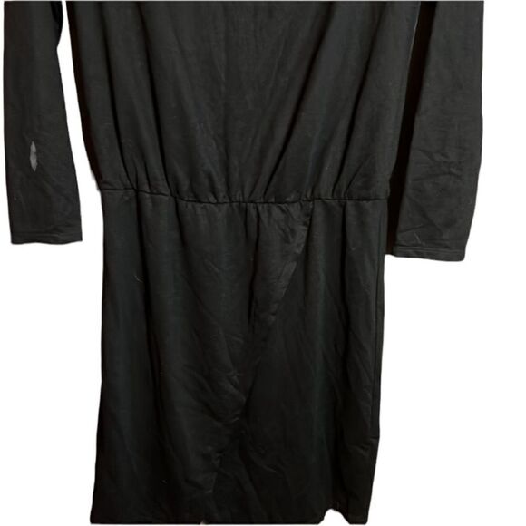 NWT! Tobi faux wrap black dress. Size large - Picture 6 of 7